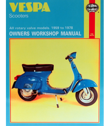 Haynes manuel reparation Piaggio Vespa Scooters