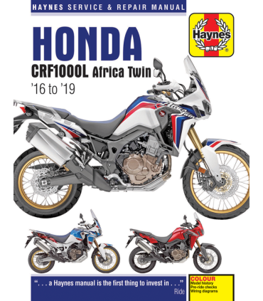 Haynes manuale riparazione Honda CRF1000L Africa Twin