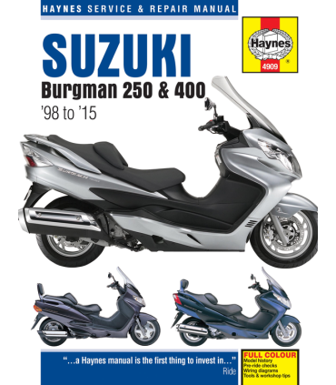 Haynes repair manual Suzuki Burgmann 250/400