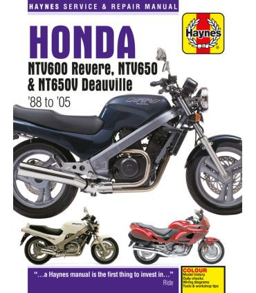 Haynes repair manual Honda NTV 600/650