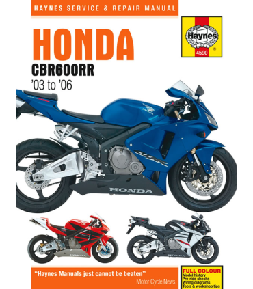 Haynes repair manual Honda CBR600RR