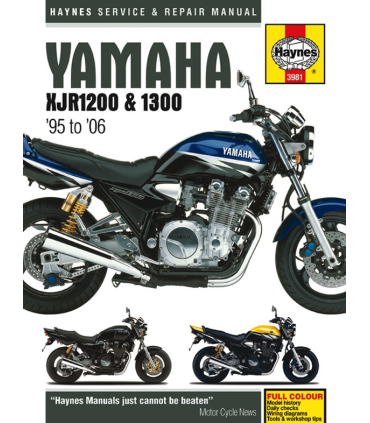 Haynes manuel reparation Yamaha XJR 1200/1300