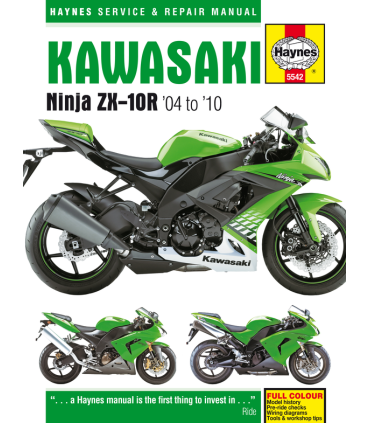 Haynes manuale riparazione Kawasaki ZX-10R