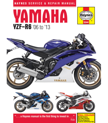 Haynes manuale riparazione Yamaha YZF R6