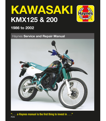 Haynes manuel reparation Kawasaki KMX 125/200