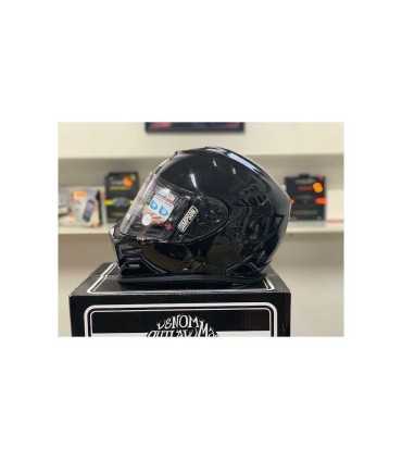 Simpson Venom 22.06 black helmet