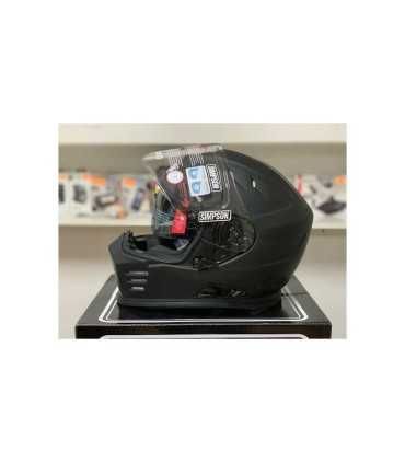 Casco Simpson Venom 22.06 nero opaco