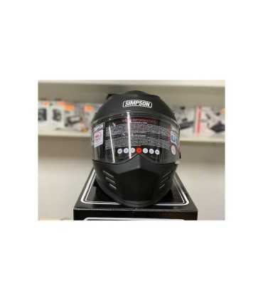 Helm Simpson Venom 22.06 schwarz matt