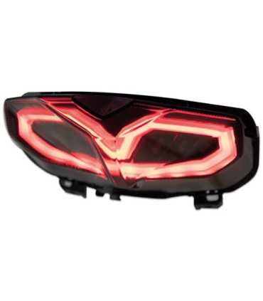 Yamaha MT-09 (2022-23) smoked rear light approved