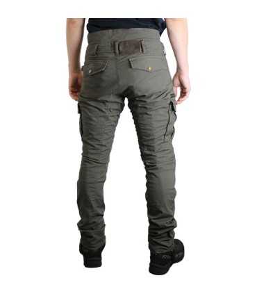 Pantalon moto M11 Cargo grigio