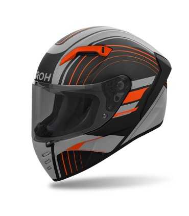 Casco Airoh Connor Achieve arancione opaco