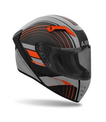 Casco Airoh Connor Achieve arancione opaco