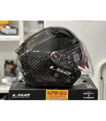 Casco jet LS2 OF603 Infinity 2 carbonio