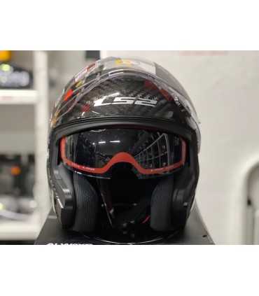 Casco jet LS2 OF603 Infinity 2 carbonio