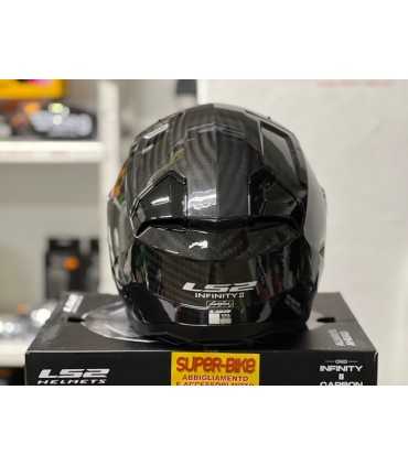 Casco jet LS2 OF603 Infinity 2 carbonio