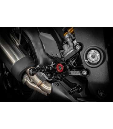 Gilles Tooling MUE2-T01-B Pedane regolabili Triumph Speed Triple 1200 RS (2021-23)