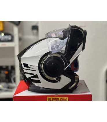 LS2 Scope Axis Arch white helmet