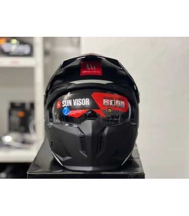 Mt Helmets Streetfighter Sv S nero opaco