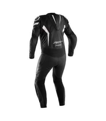 RST Podium black white leather suit