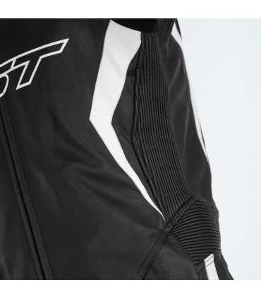 RST Podium black white leather suit