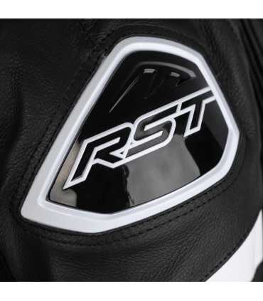 RST Podium black white leather suit