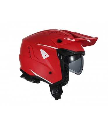 Casco jet Ufo Sheratan rosso