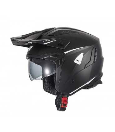 Casco jet Ufo Sheratan nero