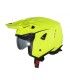 Casco jet Ufo Sheratan giallo fluo