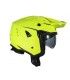 Casco jet Ufo Sheratan giallo fluo