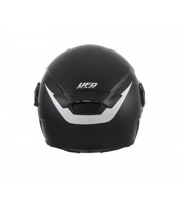 Casco jet Ufo Spirit nero