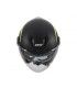 Jet Ufo Spirit black yellow helmet