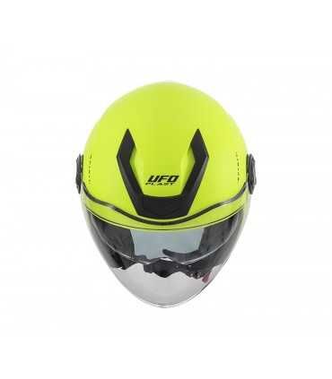 Helm jet Ufo Spirit gelb