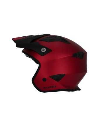 Casco Jet Acerbis Aria 22.06 rosso metallic