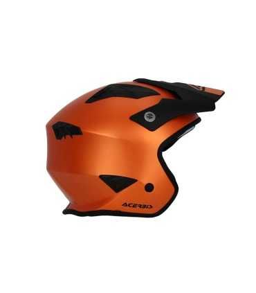 Casco Jet Acerbis Aria 22.06 arancio metallic