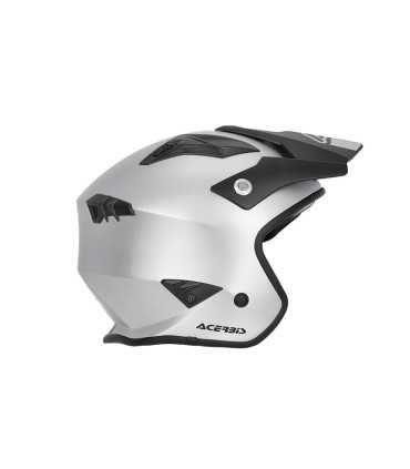 Casco Jet Acerbis Aria 22.06 silver