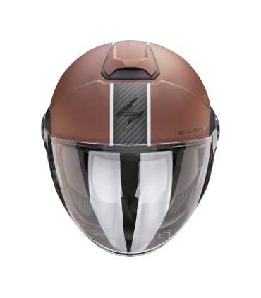 Casco Scorpion Exo City 2 Carbo marrone opaco