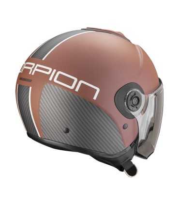 Casque jet Scorpion Exo City 2 marron matt