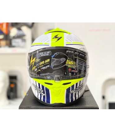 Casco Scorpion Exo R1 Evo Air Victory bianco