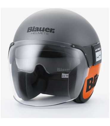 Blauer Pod grey orange jet