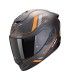 Casque intégral Scorpion Exo 1400 Evo 2 Carbon Air MIrage orange