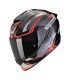 Casco Scorpion Exo 1400 Evo 2 Air Accord rosso