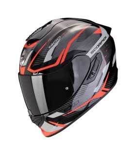 Scorpion Exo 1400 Evo 2 Air Accord red helmet