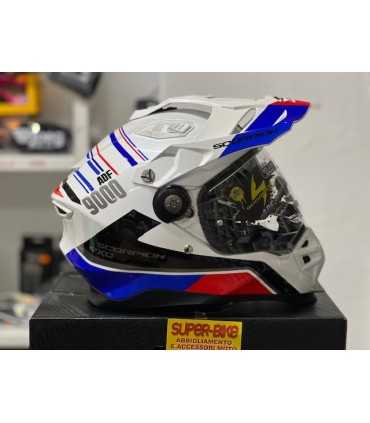 Scorpion Adf-9000 Air Desert white blue helmet