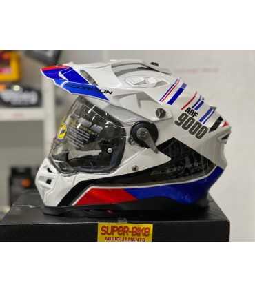 Scorpion Adf-9000 Air Desert white blue helmet