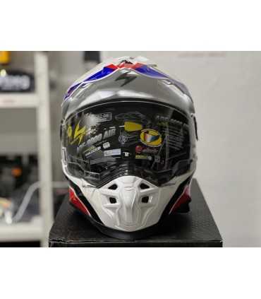 Scorpion Adf-9000 Air Desert white blue helmet