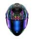 Casco Shark Spartan RS Shaytan verde viola