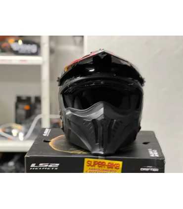 Casco LS2 FF606 Drifter Triality rosso