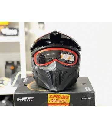 Casco LS2 FF606 Drifter Triality rosso