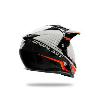 Ufo Aries 2206 white black helmet