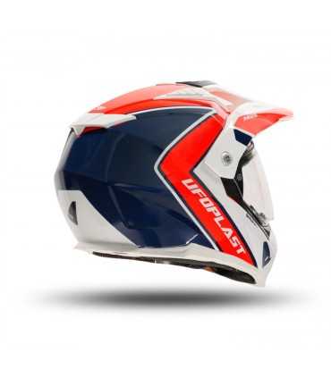 Casco Ufo Aries 2206 rosso blu